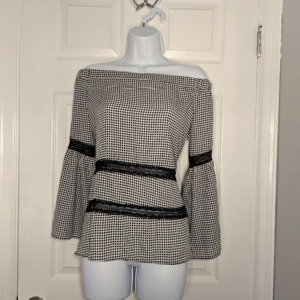 Off the shoulder blouse
